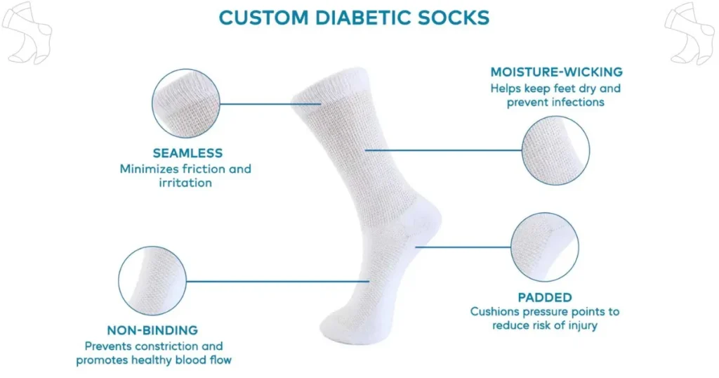 Characteristics of Diabetic Socks