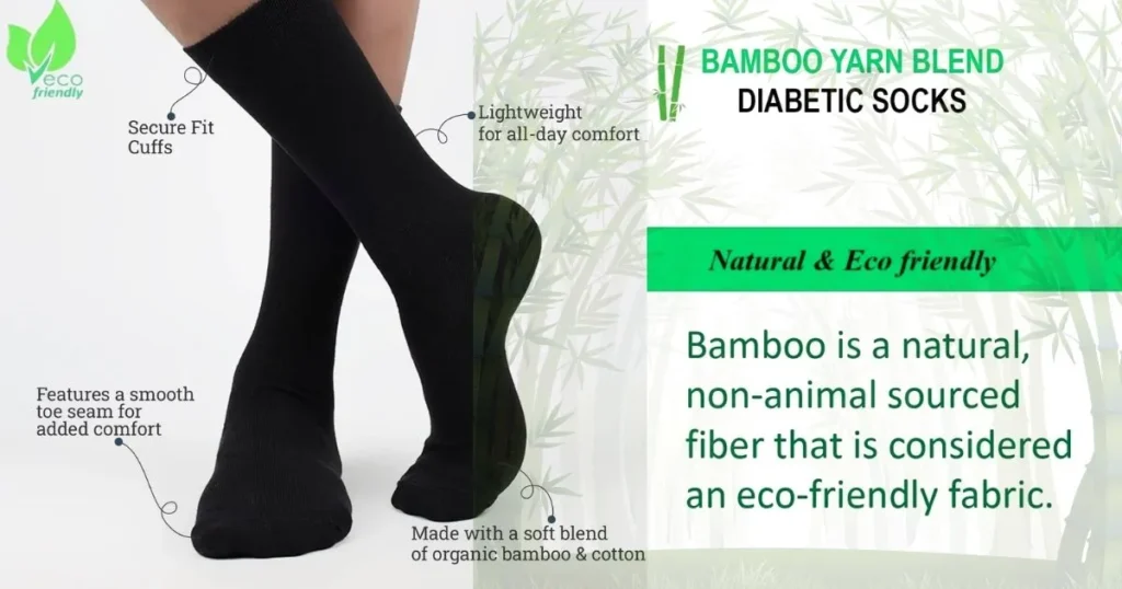 Bamboo Socks for Men 2 Bamboo Socks Natural & Eco friendly.