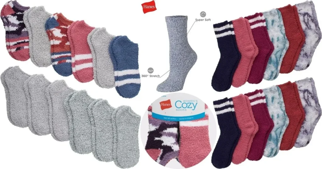 Hanes Cozy Socks
