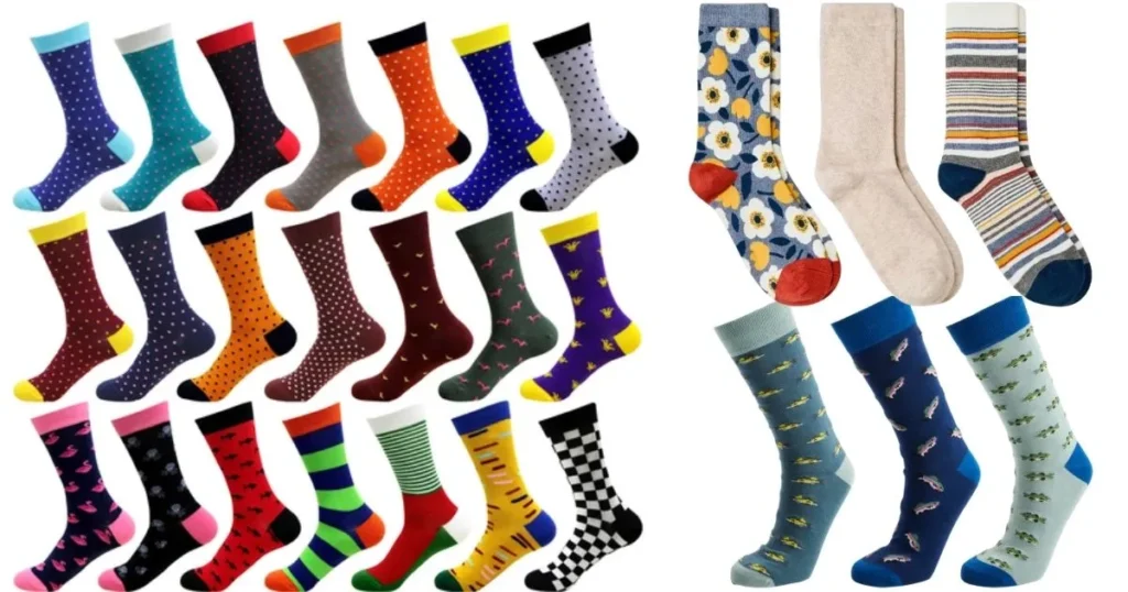 Crew Socks 2 Fashion Crew Socks