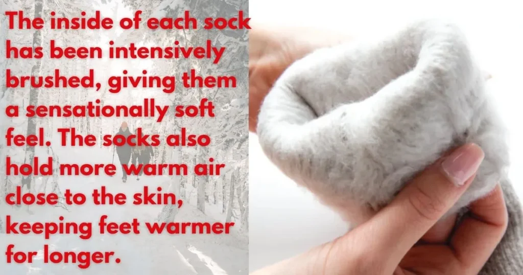 Thermal Socks 2 Brushing Thermal Socks