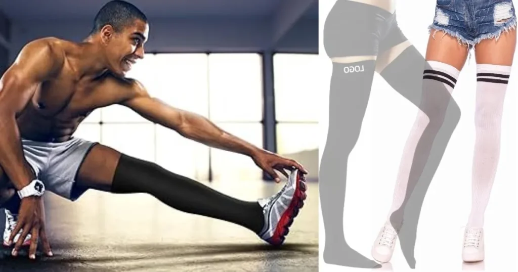 Thigh High Athletic Socks