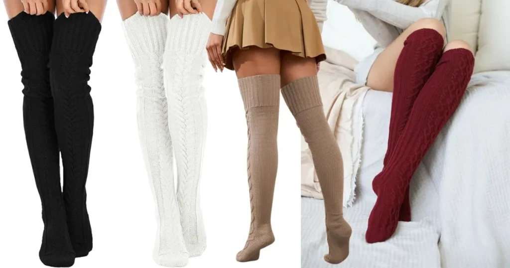 Thigh High Boot Socks
