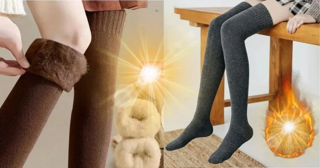 Thigh High Thermal Socks