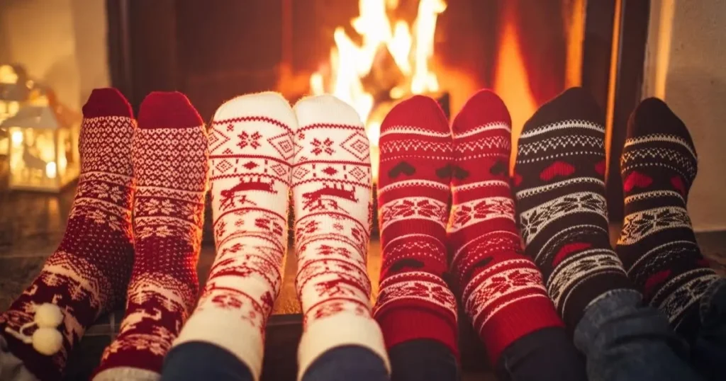 Cozy Christmas Socks