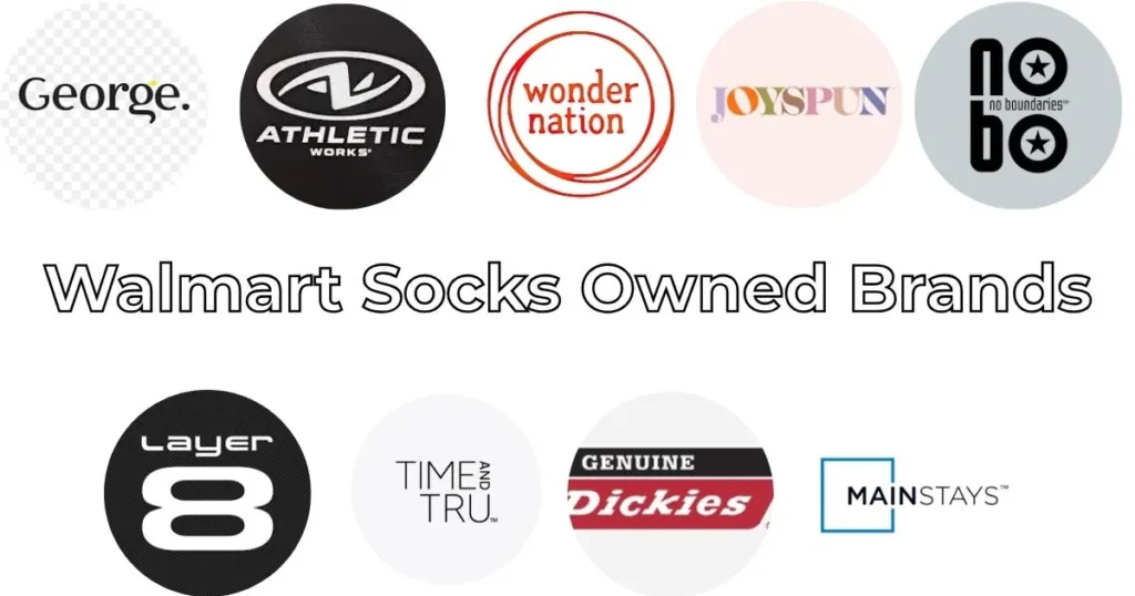 Walmart Socks Owned Brands