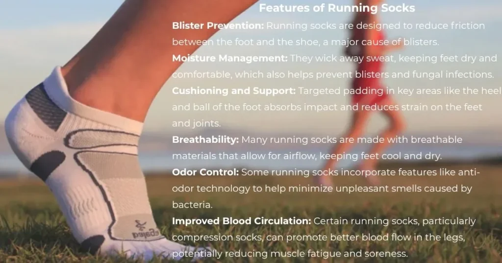 Running Socks 2 Features of Running Socks