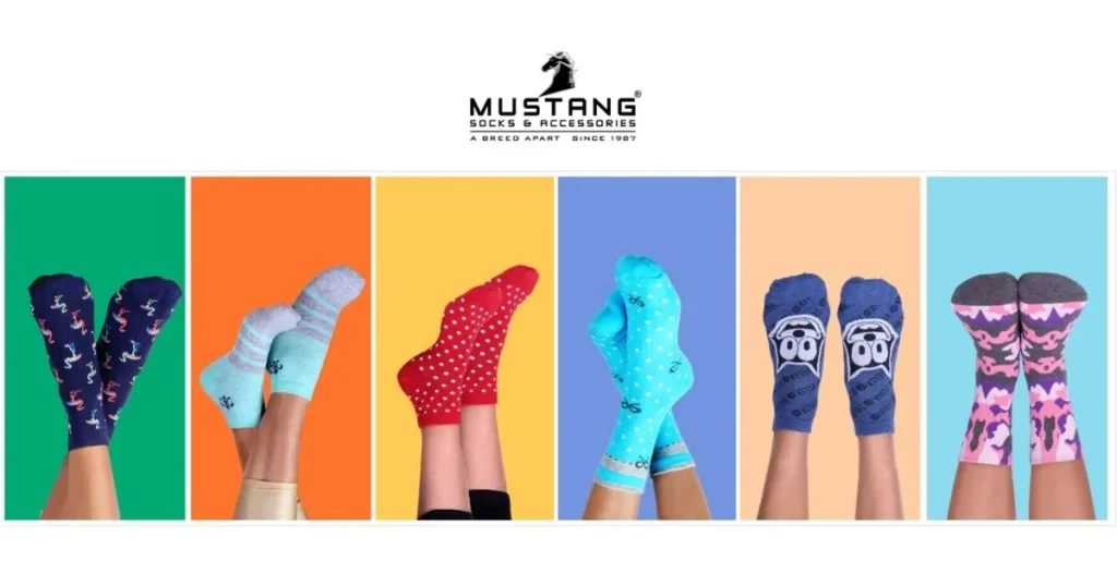 Top Socks Manufacturers in India 6 Mustang Socks & Accessories